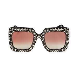 GUCCI
53MM Embellished Square Sunglasses